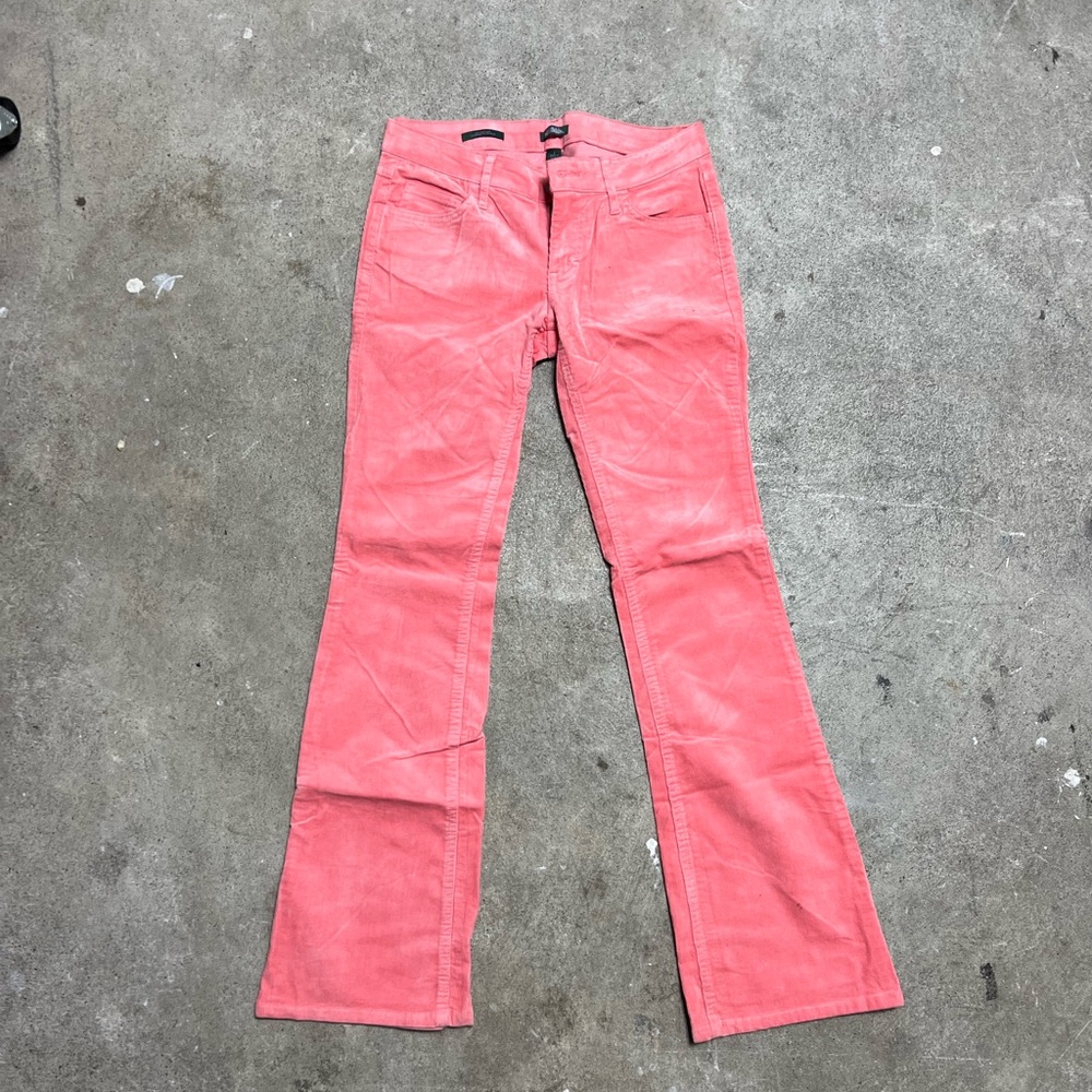 Coral Flare Jeans